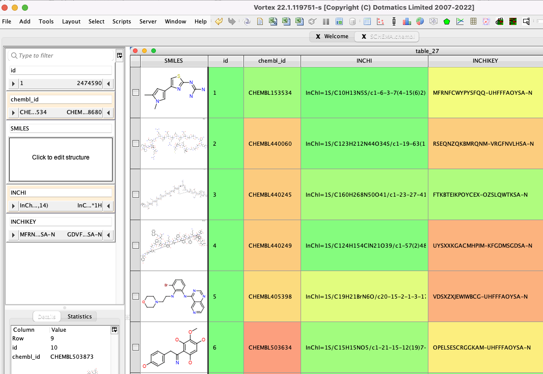 Using JDBC with Vortex – Macs in Chemistry